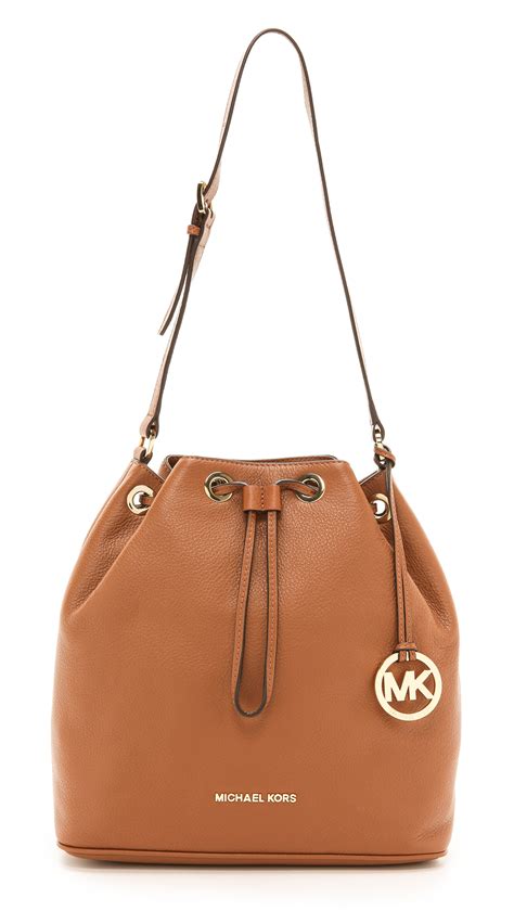 michael by michael kors bucket bag|Michael Kors drawstring bucket bag.